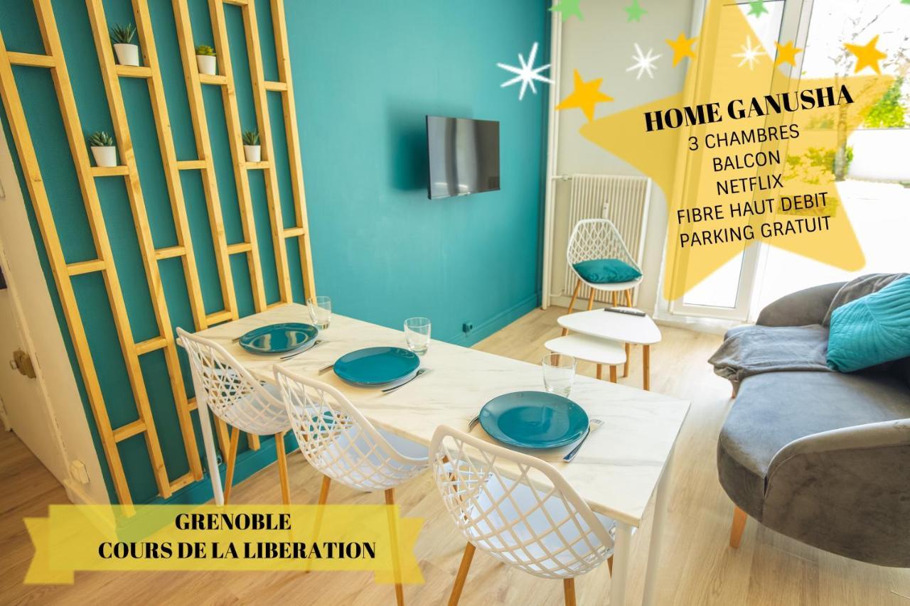 Home Ganusha Cosy 3 Chambres Parking Gratuit Balcon Гренобль Экстерьер фото